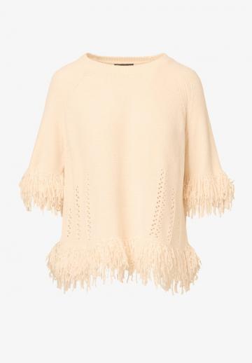 Пуловер с коротким рукавом