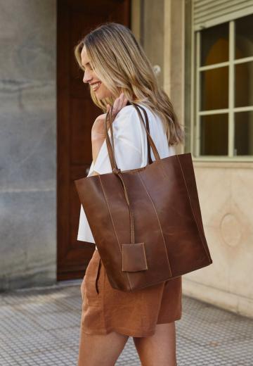 Кожаная сумка