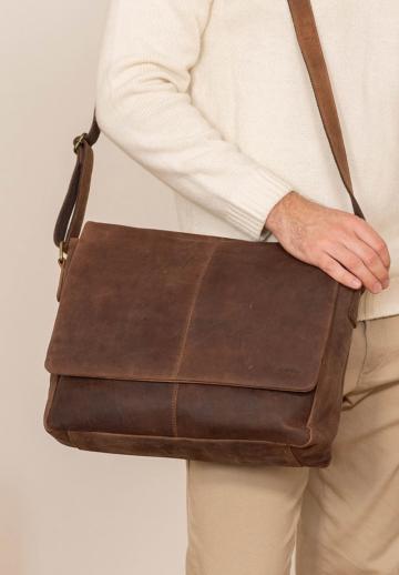 Кожаная сумка