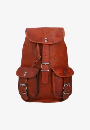 Кожаный рюкзак