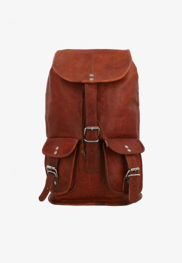 Кожаный рюкзак
