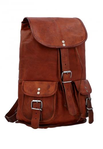 Кожаный рюкзак