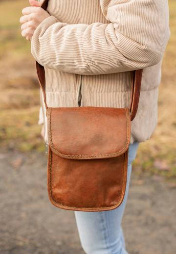 Кожаная сумка