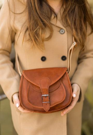 Кожаная сумка