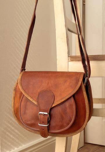Кожаная сумка