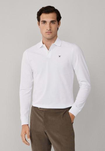 Поло с длинным рукавом