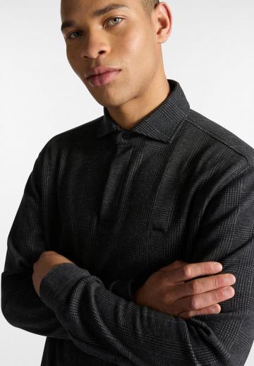 Поло с длинным рукавом