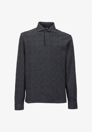 Поло с длинным рукавом