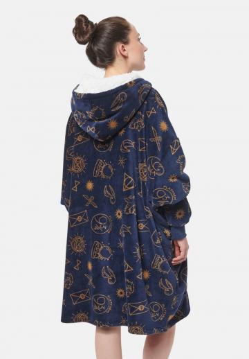 Пуловер с капюшоном