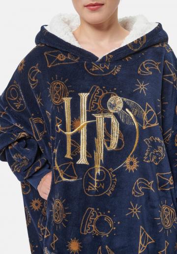 Пуловер с капюшоном