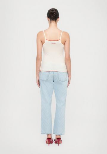 Топ на бретельках