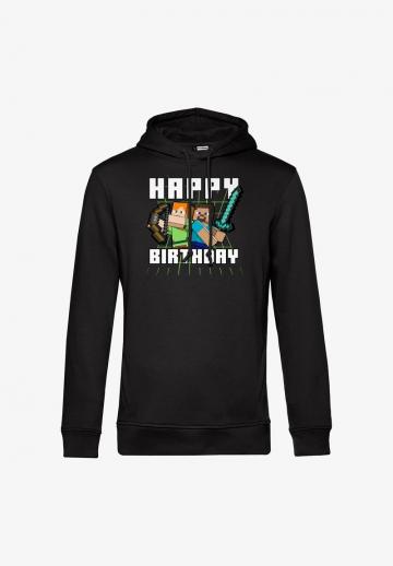 Пуловер с капюшоном