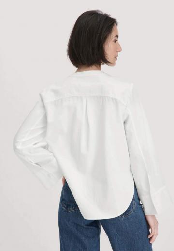 Атласная блузка