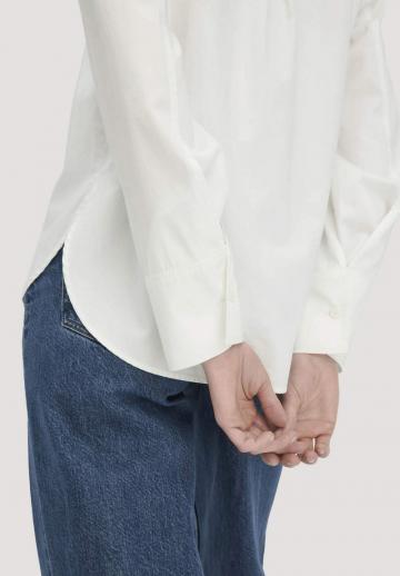 Атласная блузка