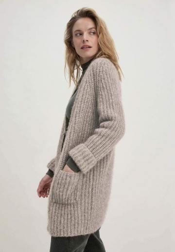 Длинный кардиган