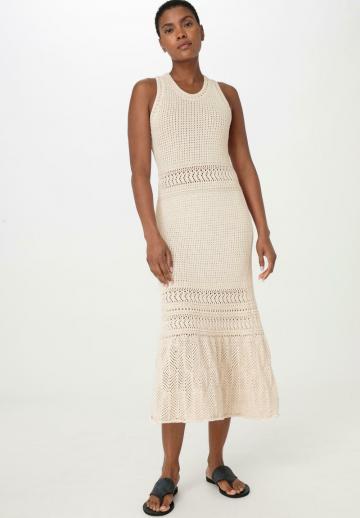 Вязаное платье