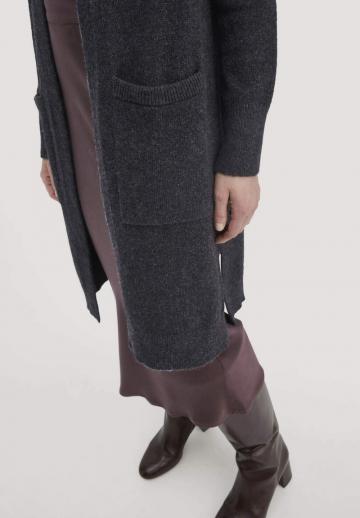 Длинный кардиган