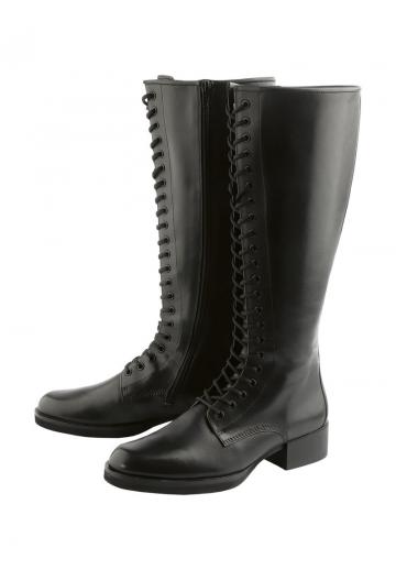 Сапоги на шнуровке