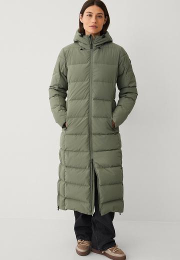 Пуховое пальто