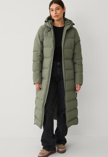 Пуховое пальто