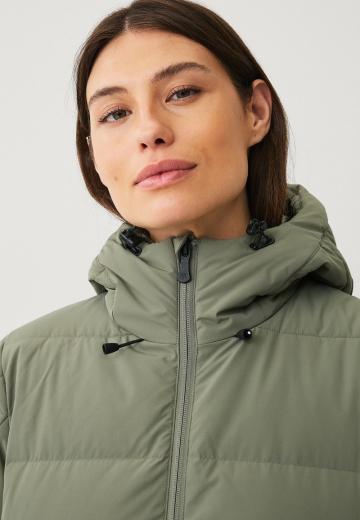 Пуховое пальто