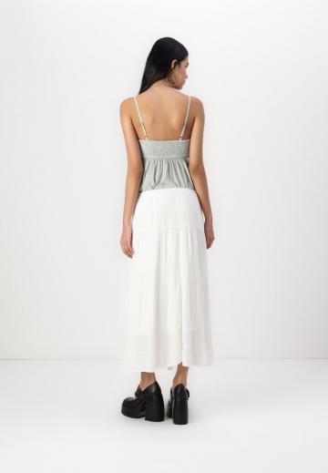 Юбка с воланами