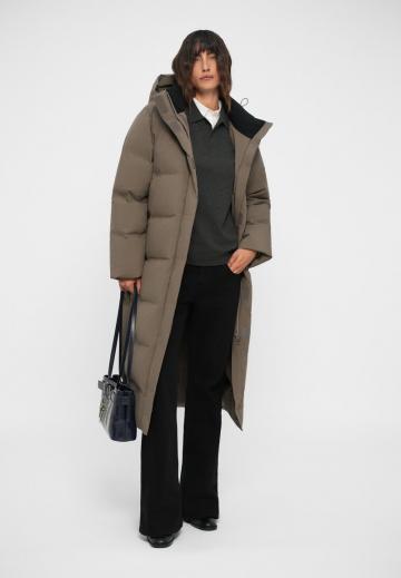 Пуховое пальто