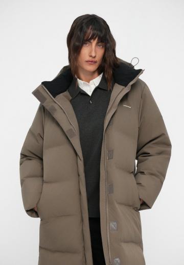 Пуховое пальто