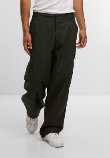 Брюки с накладными карманами