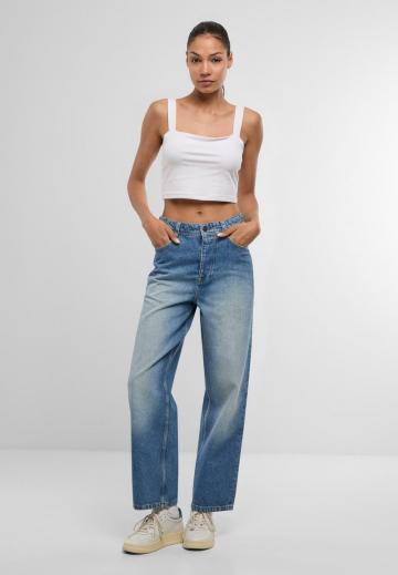 Прямые джинсы