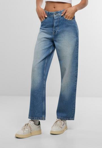 Прямые джинсы