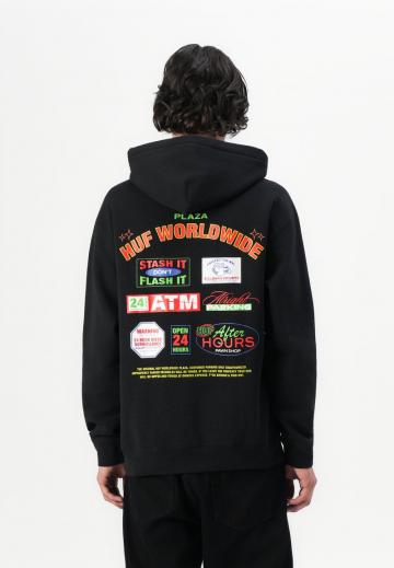 Пуловер с капюшоном