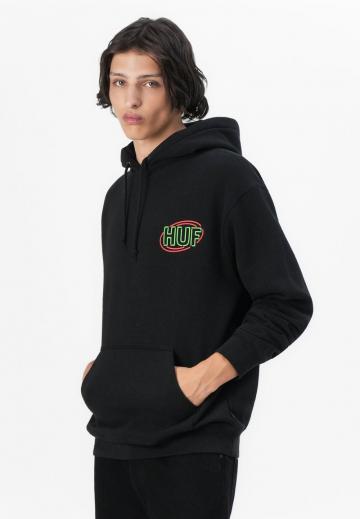 Пуловер с капюшоном