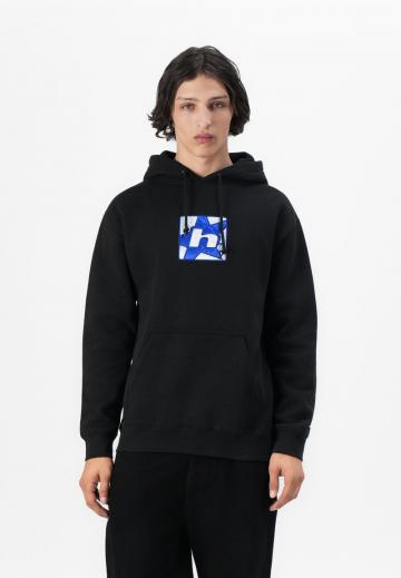 Пуловер с капюшоном