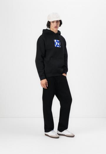 Пуловер с капюшоном