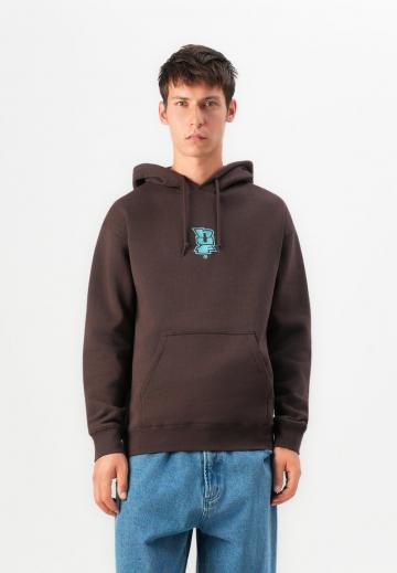 Пуловер с капюшоном