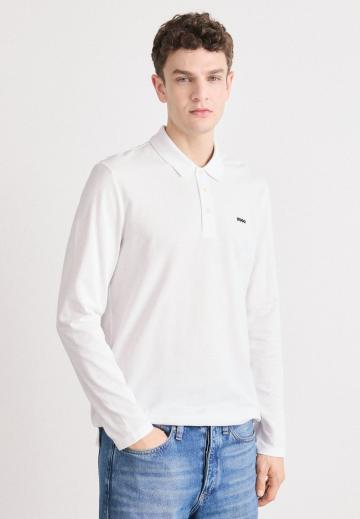 Поло с длинным рукавом
