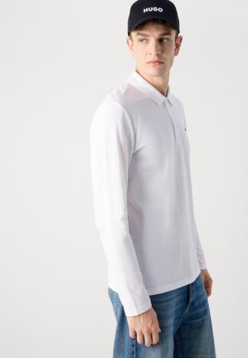 Поло с длинным рукавом