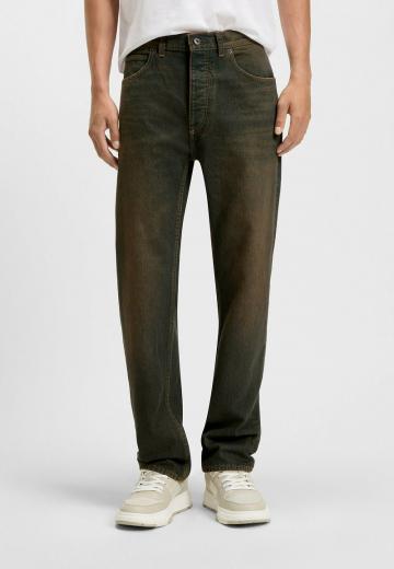 Прямые джинсы