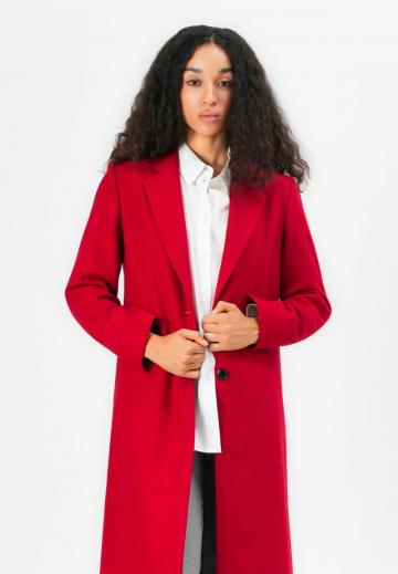 Шерстяное пальто