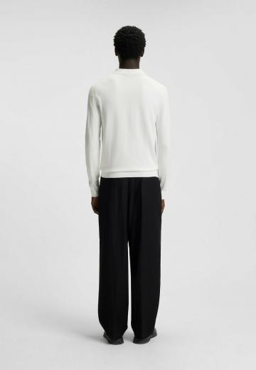 Поло с длинным рукавом