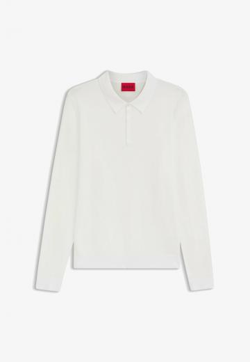 Поло с длинным рукавом