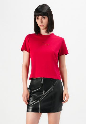 Кожаная юбка