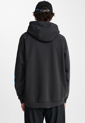 Пуловер с капюшоном