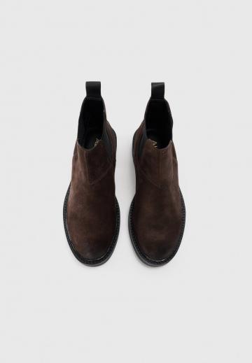 Сапожки на танкетке