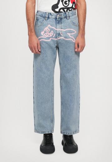 Прямые джинсы