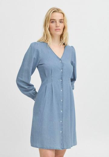 Джинсовое платье