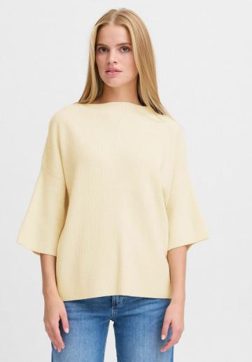 Пуловер с рукавом три четверти