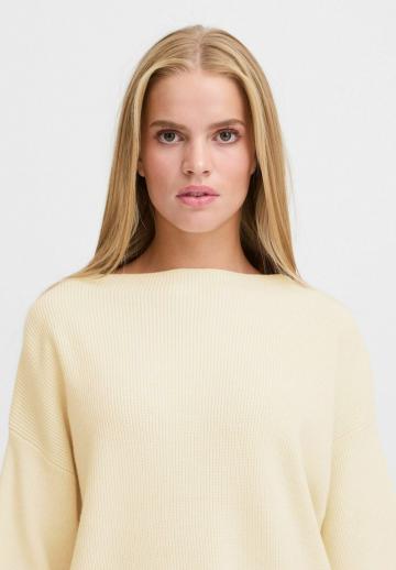 Пуловер с рукавом три четверти