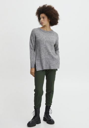 Длинный пуловер